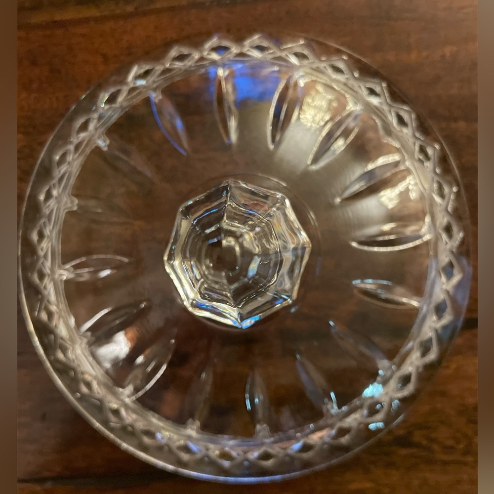 ✨Beautiful Indiana Glass Candy Dish.Princess Diamond Point. Princess Pattern. - Picture 6 of 9